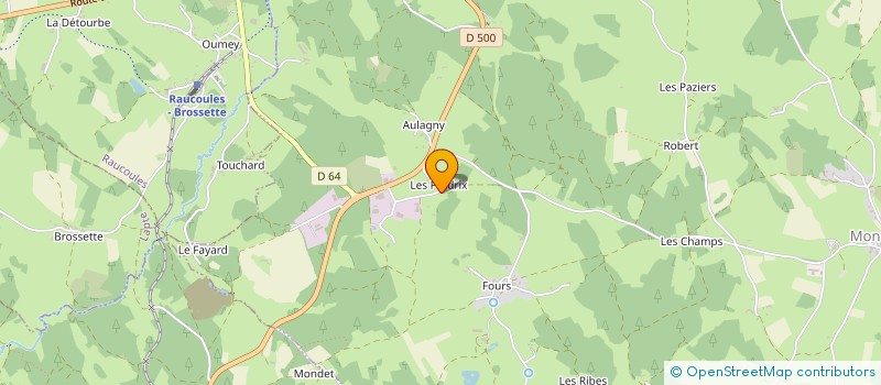 localisation de l'entreprise ORPIMENT  MONTREGARD