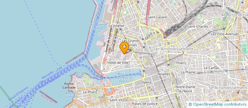 localisation de l'entreprise ORPIMENT à MARSEILLE