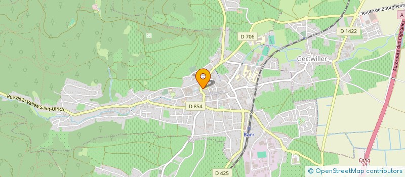 localisation de l'entreprise ORPIMENTO à BARR