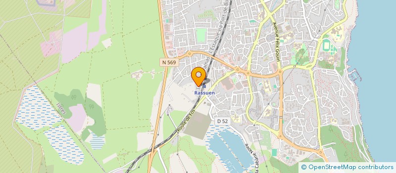 localisation de l'entreprise ORPOK  ISTRES