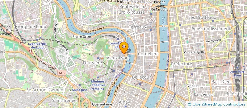 localisation de l'entreprise ORRA à LYON