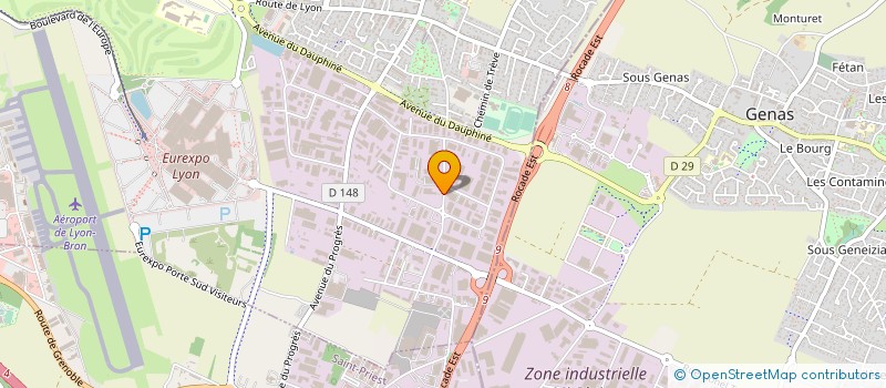 localisation de l'entreprise ORRASSURANCES  CHASSIEU