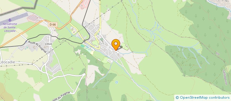 localisation de l'entreprise ORRIOLS PAUL  ERR