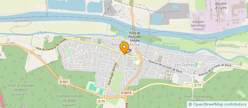 localisation de l'entreprise ORS DECORATION  PONT-DE-L'ARCHE