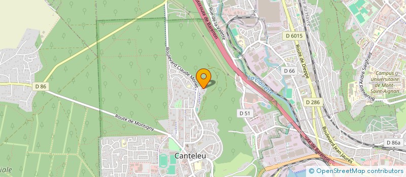 localisation de l'entreprise ORS FOOD à CANTELEU