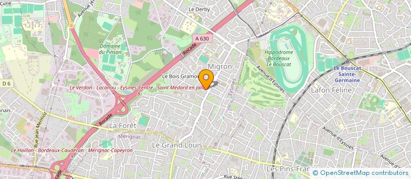 localisation de l'entreprise ORS FRERES  LE HAILLAN