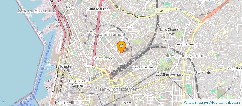 localisation de l'entreprise ORSA CLEAN  MARSEILLE