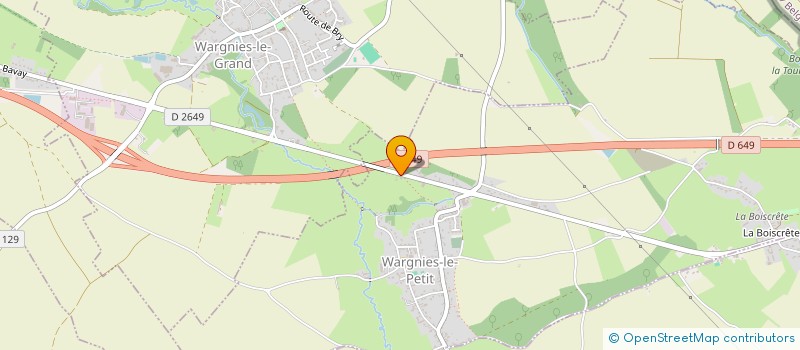 localisation de l'entreprise ORSALIS  JENLAIN