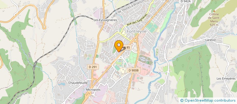 localisation de l'entreprise ORSATUS à GAP