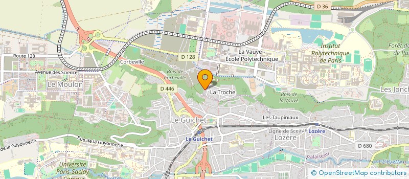 localisation de l'entreprise ORSEA EUROPE à ORSAY