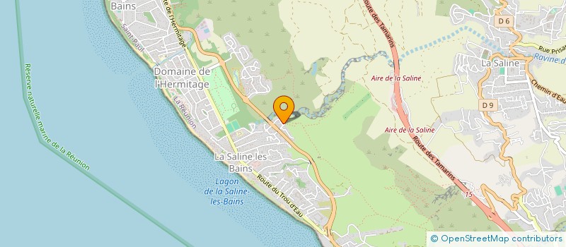 localisation de l'entreprise ORSEL à SAINT-PAUL