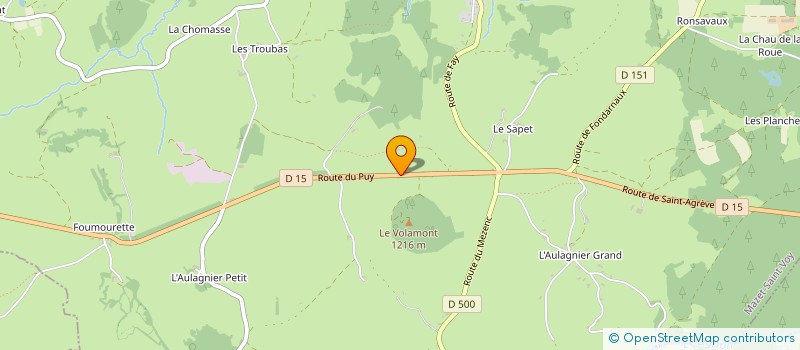localisation de l'entreprise ORSETTO ACCUEIL FAMILIAL SPECIALISE à MAZET-SAINT-VOY