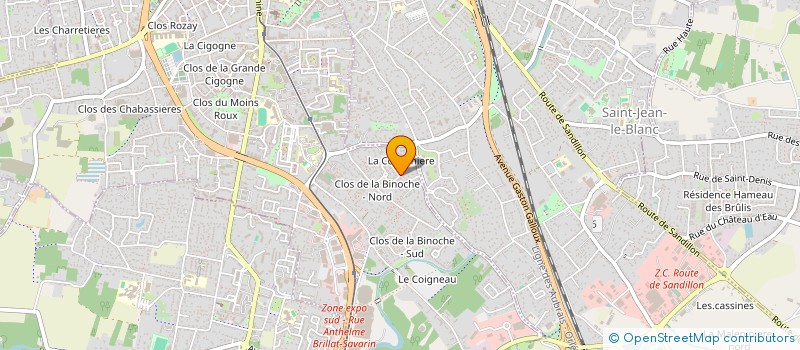 localisation de l'entreprise ORSHAGAU à ORLEANS