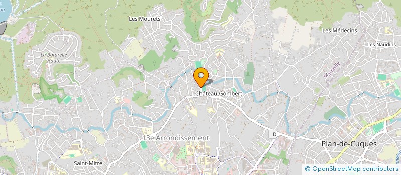 localisation de l'entreprise ORSI IMMO  MARSEILLE