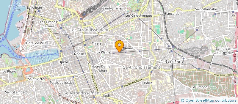 localisation de l'entreprise ORSINI à MARSEILLE