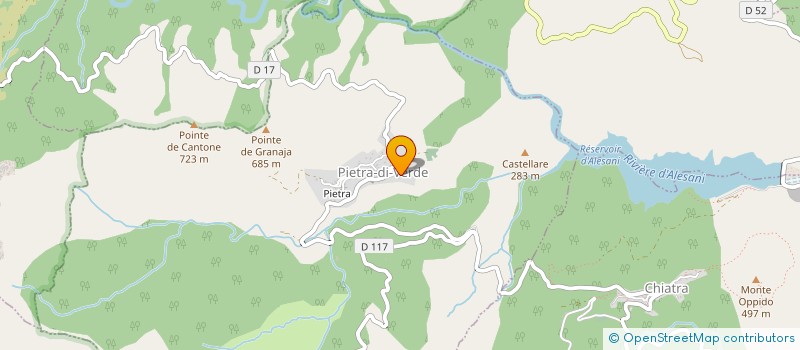 localisation de l'entreprise ORSINI CANALIZAZIONE à PIETRA-DI-VERDE