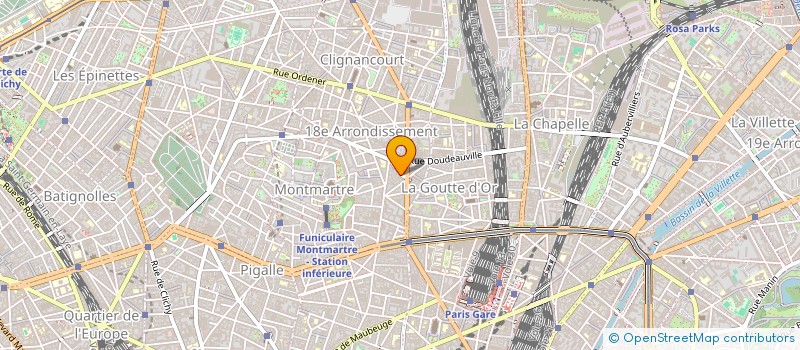 localisation de l'entreprise ORSINI DAVENTURE  PARIS