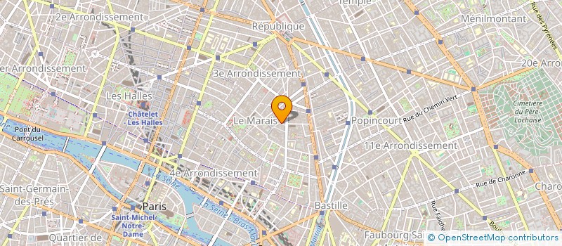 localisation de l'entreprise ORSN à PARIS