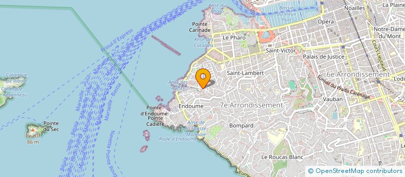 localisation de l'entreprise ORSO à MARSEILLE