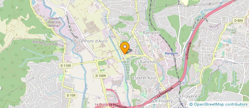 localisation de l'entreprise ORSO PRODUCTEUR  CANNES