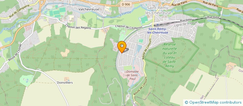 localisation de l'entreprise ORSO VOYAGE  SAINT-REMY-LES-CHEVREUSE