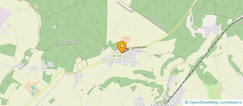 localisation de l'entreprise ORSOLAB  BOISSY-MAUVOISIN