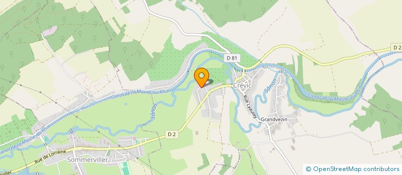 localisation de l'entreprise ORSOLIA  CREVIC