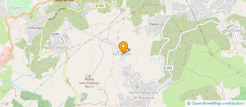 localisation de l'entreprise ORSON à SANTA-REPARATA-DI-BALAGNA