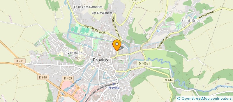 localisation de l'entreprise ORSON CONSULTING  PROVINS