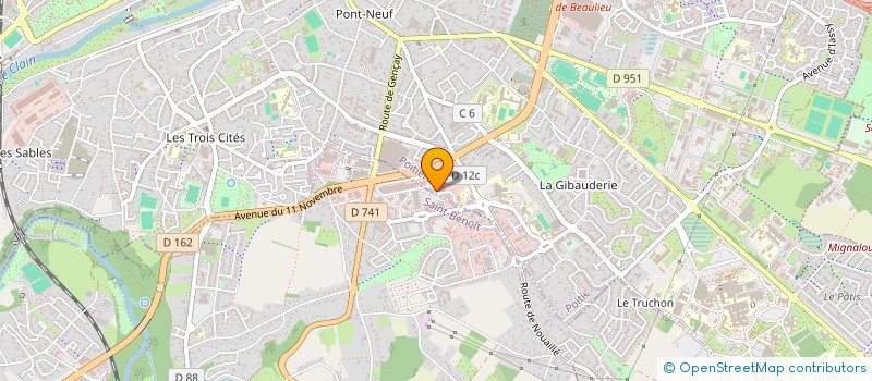 localisation de l'entreprise ORSON LINE  POITIERS