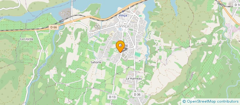 localisation de l'entreprise ORSON MARK ET CHRISTINA  VINCA