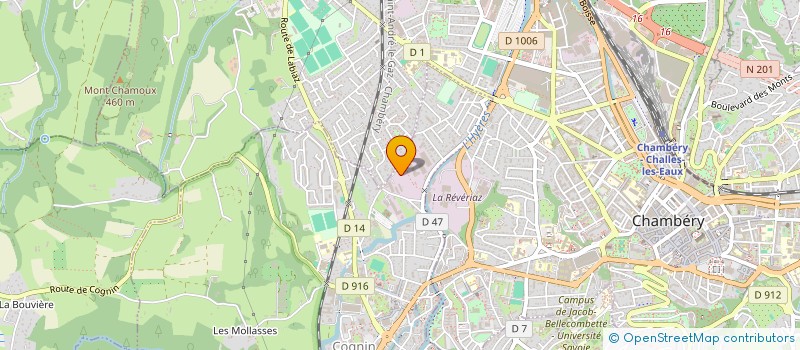 localisation de l'entreprise ORSONNEAU PARTICIPATION  COGNIN