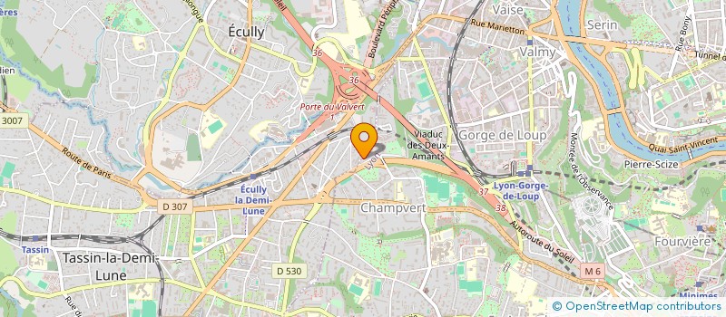 localisation de l'entreprise ORSSIMMO  LYON