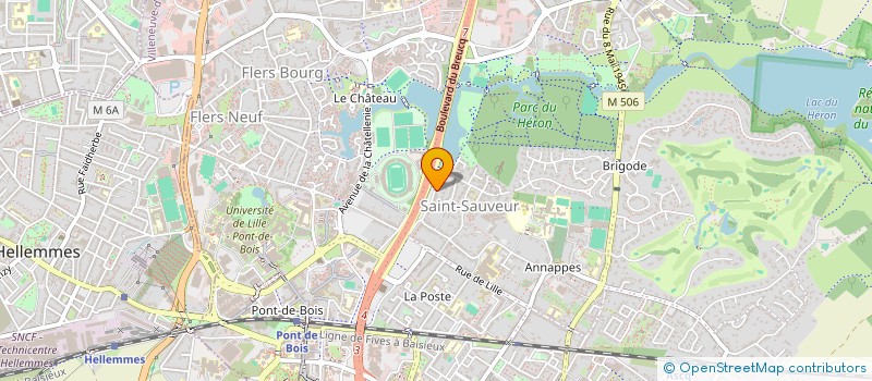 localisation de l'entreprise ORSTO à VILLENEUVE-D'ASCQ