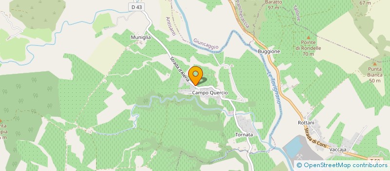 localisation de l'entreprise ORSU à ALERIA