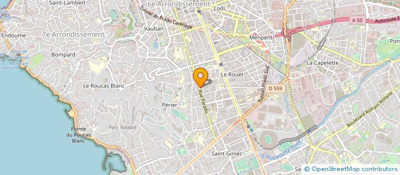 localisation de l'entreprise ORSUD à MARSEILLE