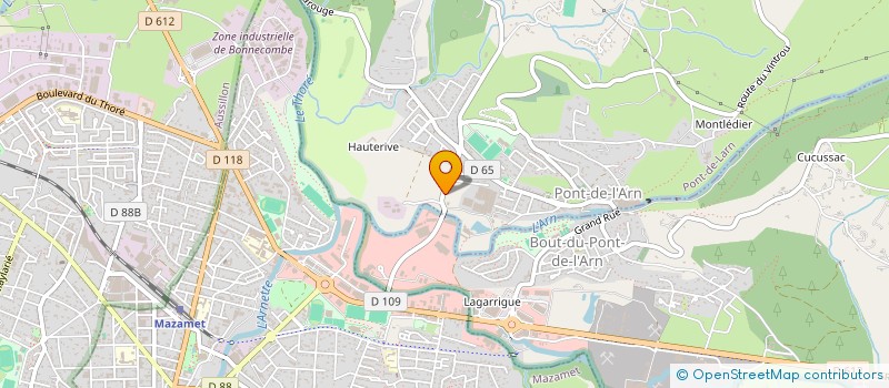 localisation de l'entreprise ORT PAYSAGES  PONT-DE-LARN