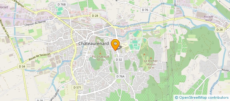 localisation de l'entreprise ORTA  CHATEAURENARD