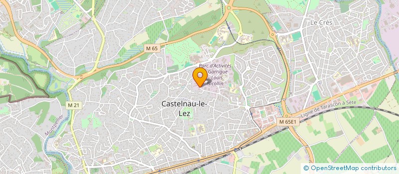 localisation de l'entreprise ORTEC à PANTIN