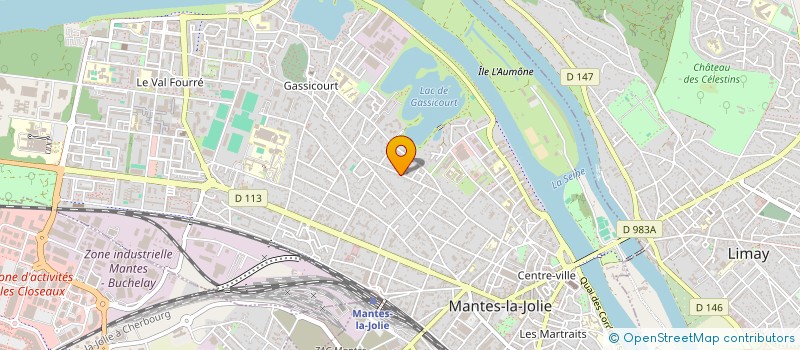 localisation de l'entreprise ORTEGA CONTROLE ET EXPERTISE BATIMENT à MANTES-LA-JOLIE