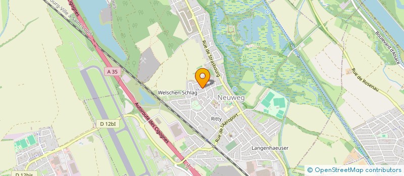 localisation de l'entreprise ORTENBERG  SAINT-LOUIS