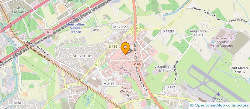 localisation de l'entreprise ORTET  MAUGUIO