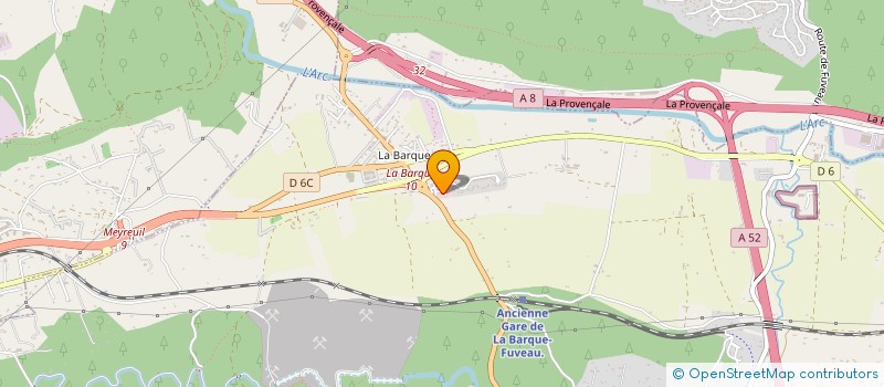 localisation de l'entreprise ORTHESIE à FUVEAU