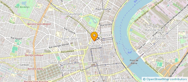 localisation de l'entreprise ORTHESIS à BORDEAUX
