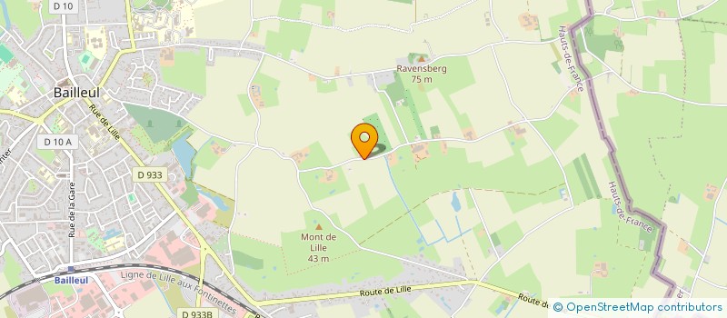localisation de l'entreprise ORTHIM à BAILLEUL