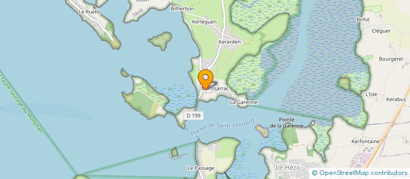 localisation de l'entreprise ORTHO 1 à SENE