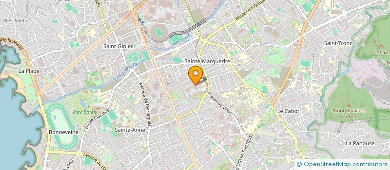 localisation de l'entreprise ORTHO 13 à MARSEILLE