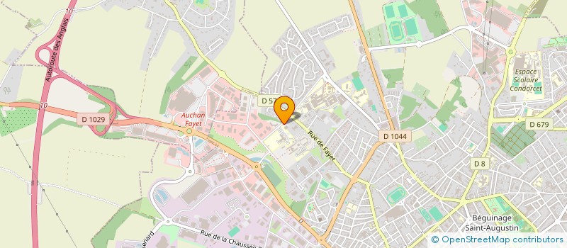localisation de l'entreprise ORTHO 2C à SAINT-QUENTIN