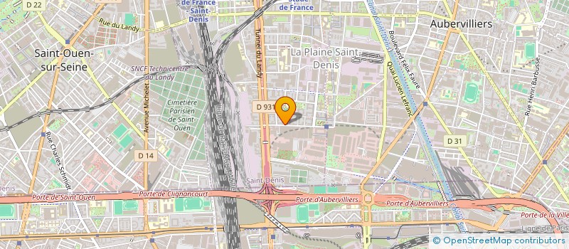 localisation de l'entreprise ORTHO 3000 à SAINT-DENIS
