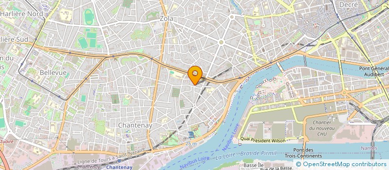 localisation de l'entreprise ORTHO-ATLANTICA  NANTES